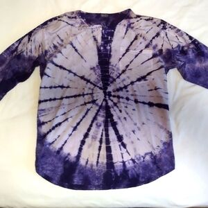 Vintage 90s San Francisco Haight-Ashbury Tie-Dye Shirt & Matching Pants Set - XL